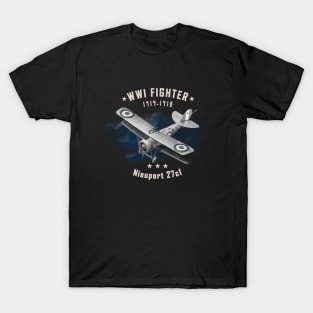 Nieuport WWI Fighter aircraft T-Shirt